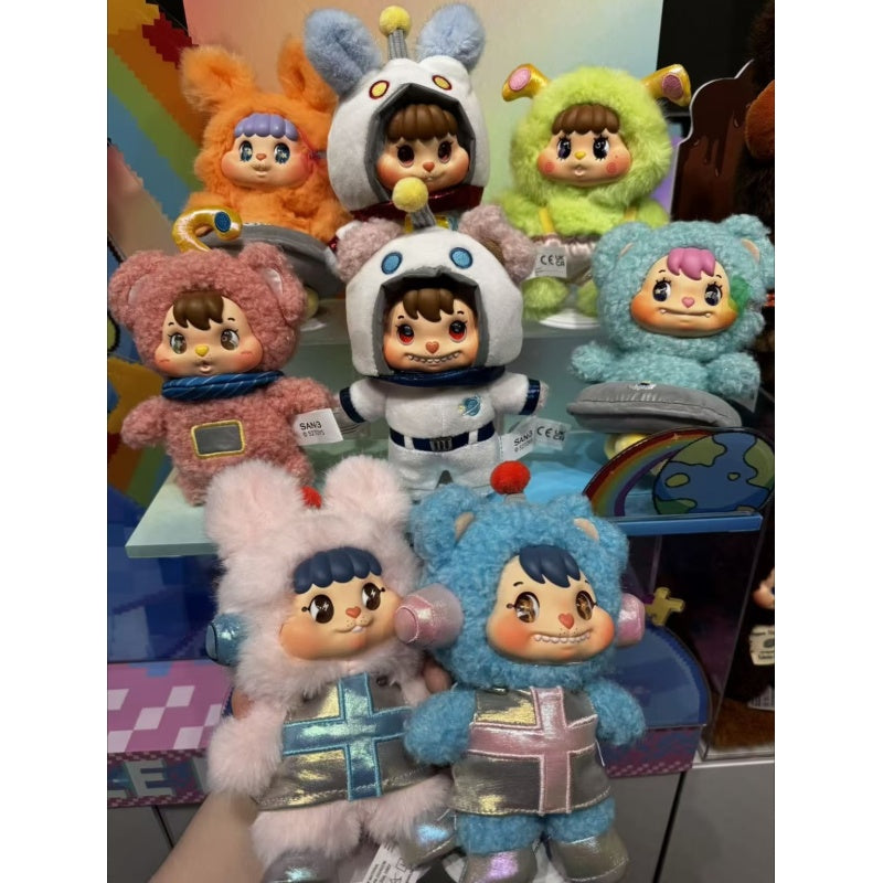 Little Buns 20th-Century Space Fantasy Plush Pendant Blind Box Series Complete Set
