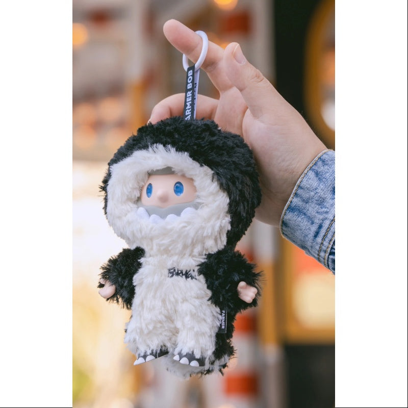 FARMER BOB Ani-Monster Series Vinyl Plush Pendant Secret KILLER WHALE-MONSTER BOB(1/108)