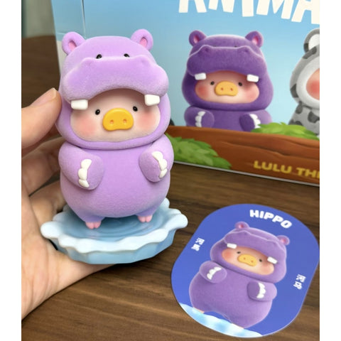 LuLu the Piggy Animal Party 2 Blind Box Series: Hippo (Confirmed Style)