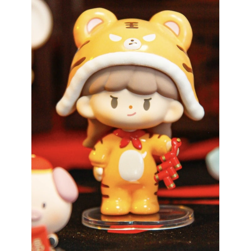 zZoton New Year In Apple Village Series TIGER