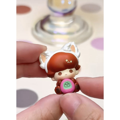 DIMOO WORLD × PIXAR Pop Bean Blind Box Series: Dimoo As Red Panda Mei (Confirmed Style)