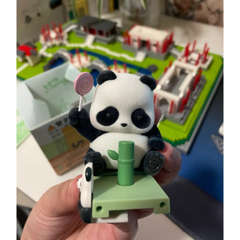 Panda Roll Kindergarten Blind Box Series: Seesaw Left (Confirmed Style)
