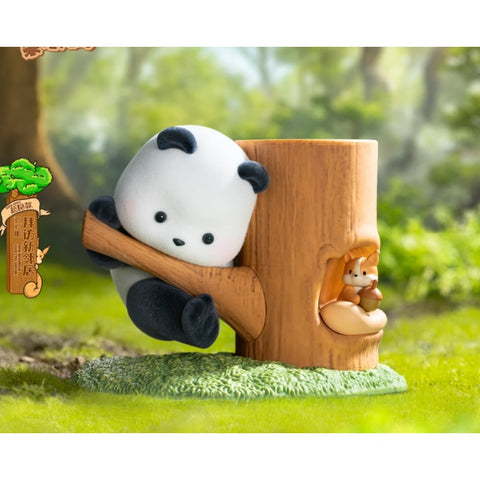 Panda Roll Panda Fruit Tree Blind Box Series: Visiting New Neighbors Bean Eyes (Secret, 1/480)