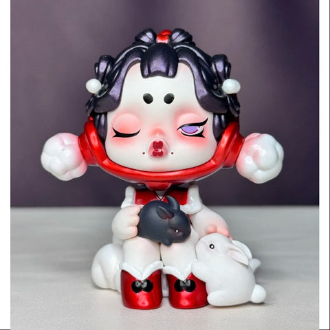 Skullpanda Pop Mart Three! Two! One! Chinese New Year Series The Moon Shadow