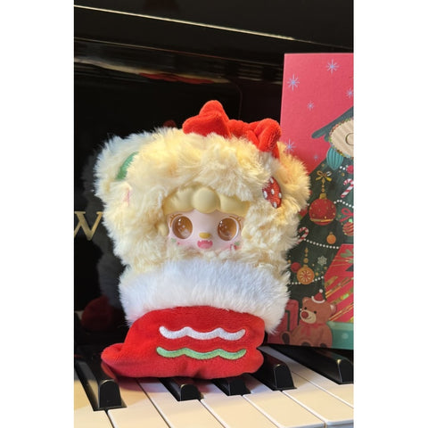 Yooki Jingle Bells Plush Pendant Series: Socks Gift Bear (Secret Edition) | TOYSEZ Data