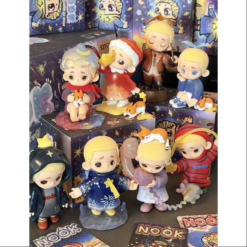 Nook My Little Universe at Night Series Whole Set Opened