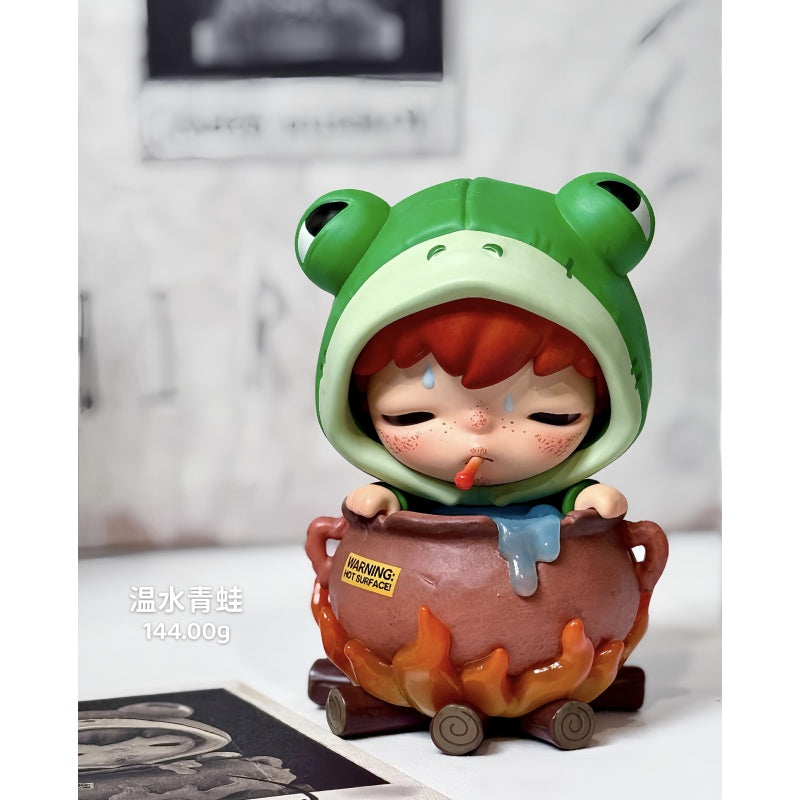 Hirono Tamed Wildgrass Blind Box Series: Boiling Frog (Confirmed Style)