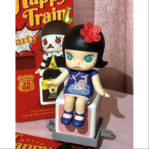 MOLLY Happy Train Party Series Whole Set Opened