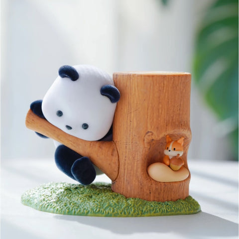 Panda Roll Panda Fruit Tree Blind Box Series: Visiting New Neighbors Bean Eyes (Secret, 1/480)