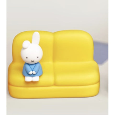 Miffy Sofa Phone Stand Season 2 Blind Box Series: Dan Yellow Sofa (Confirmed Style)