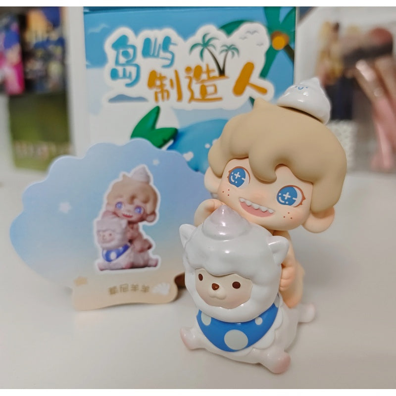 Dudoo Islander Blind Box Series: Alpaca-Sheep (Confirmed Style)