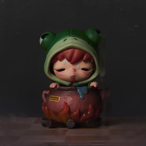 Hirono Tamed Wildgrass Blind Box Series: Boiling Frog (Confirmed Style)