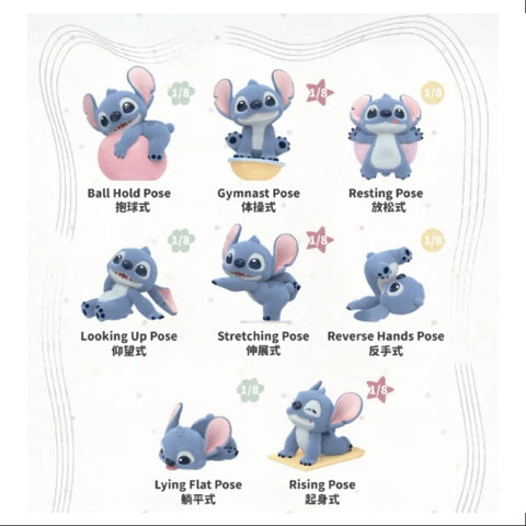 Disney Stitch Energy Yoga Series Whole Set Opened