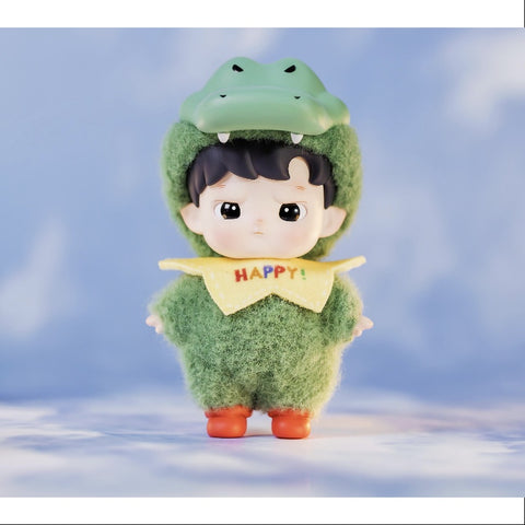 Hacipupu Snuggle With You Series Vinyl Plush Grumpy Crocodile