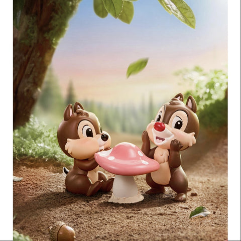Disney Chip 'N' Dale Fun-loving Brothers Series Mushroom Table