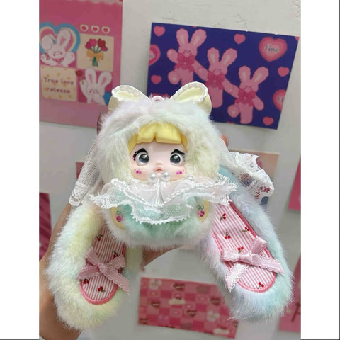 Nommi Baby Sweetheart Bunny Vinyl Plush Pendant Series Secret Cherry Souffle (1/144)