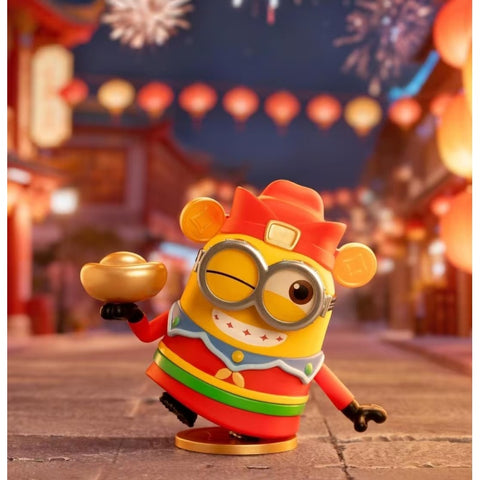 Minions Bello World Blind Box Series: Good Fortune Bob (Confirmed Style)