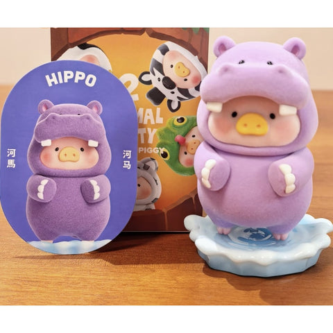 LuLu the Piggy Animal Party 2 Blind Box Series: Hippo (Confirmed Style)