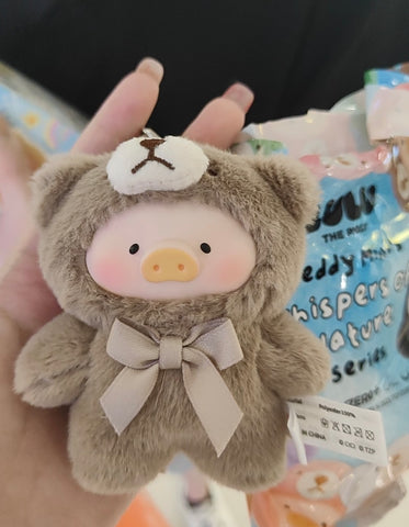 LuLu the Piggy Teddy Mini's Whisper of Nature Plush Pendant Blind Box Series: Dune (Confirmed Style)