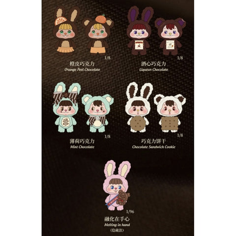 Little Buns Melting Together Plush Pendant Blind Box Series Complete Set