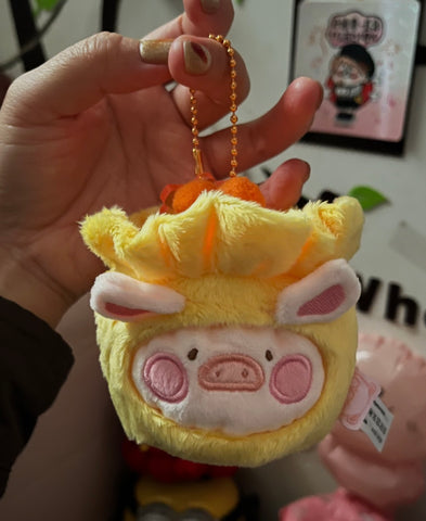 LuLu the Piggy Dim Sum House Food Hunter Plush Keychain Blind Box Series: Shaomai Unpack (Confirmed Style)