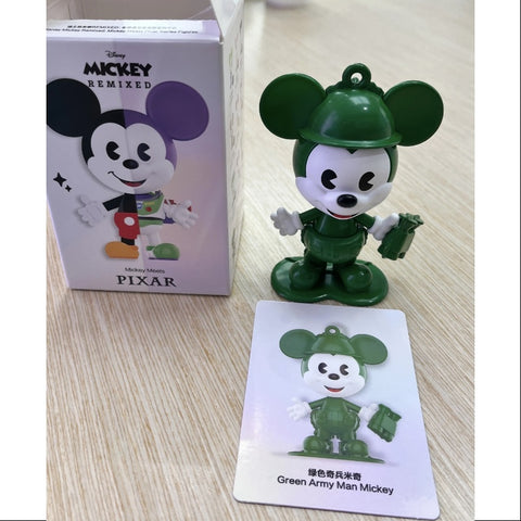 Disney Mickey Remixed Mickey Meets Pixar Series Secret Green Army Man Mickey (1/108)
