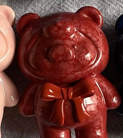 LuLu the Piggy Teddy Mini Ore Collection Blind Bag Series: Red Agate (SR 1/20) (Confirmed Style)
