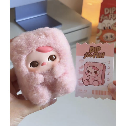 PUCKY Dip For Fun Plush Pendant Blind Box Series: Protein Party (Confirmed Style)