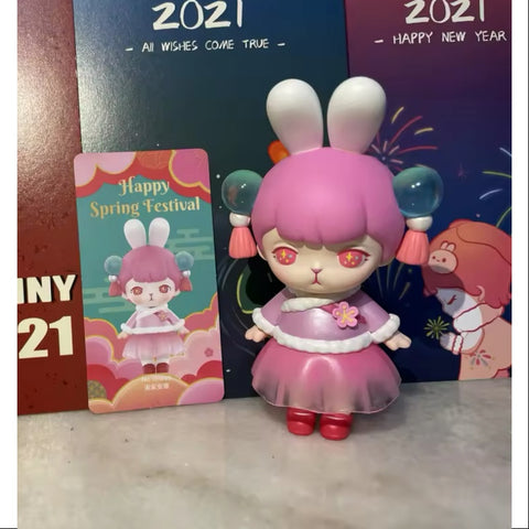 Bunny Happy Spring Festival Series No lllness