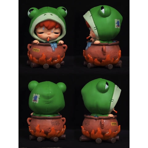 Hirono Tamed Wildgrass Blind Box Series: Boiling Frog (Confirmed Style)