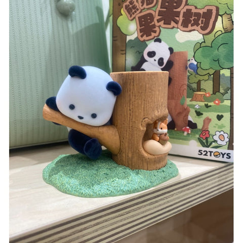 Panda Roll Panda Fruit Tree Blind Box Series: Visiting New Neighbors Bean Eyes (Secret, 1/480)