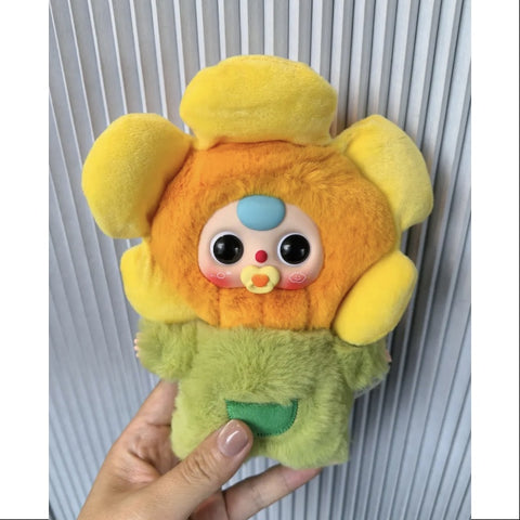 Baby Three Where is Spring Plush Pendant Series Sunflower