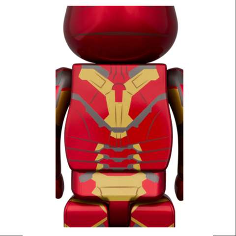 Bearbrick Iron Man Mark 43 400% & 100% Be@rbrick 2024 Limited