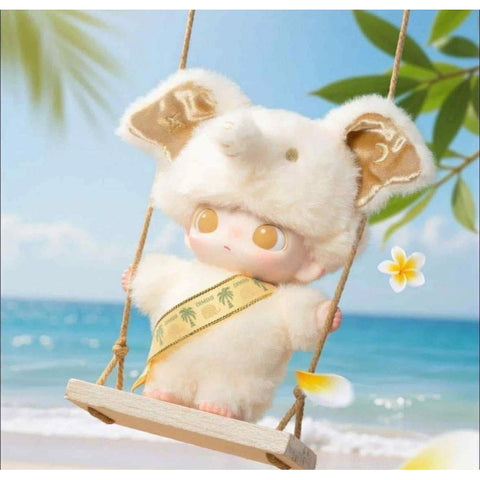 DIMOO Elephant In Moonlight Vinyl Plush Pendant Figurine Limited Edition