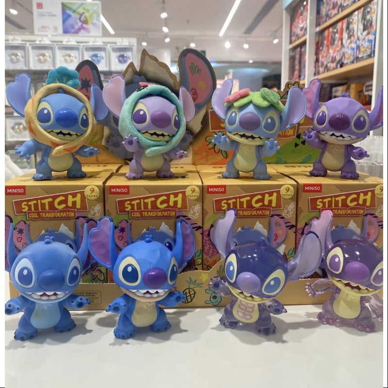 Disney Stitch Cool Transformation Series Whole Set Opened