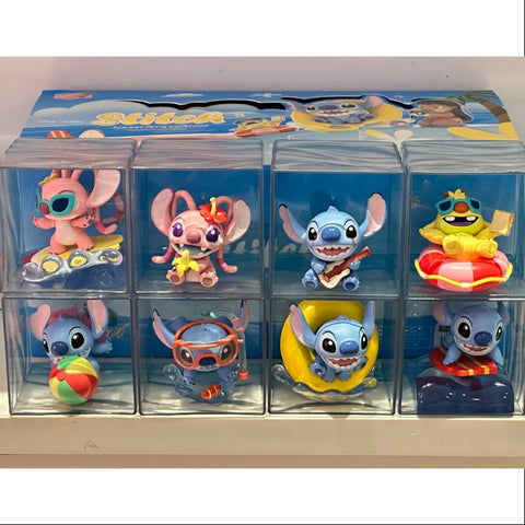 Disney Stitch Summer Party Collection Series Whole Set Opened