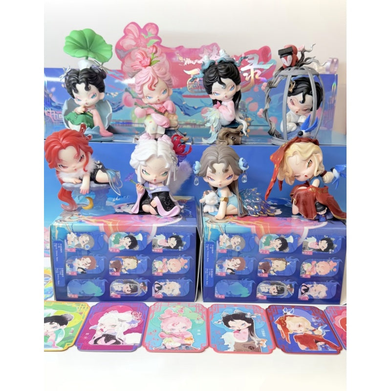 Dodo Nami Strange Tales: Record of a Dream Journey Blind Box Series: Whole Set (Opened Box)