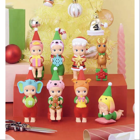 Sonny Angel Santa's Little Helper Series Whole Set Brand New With Plastic