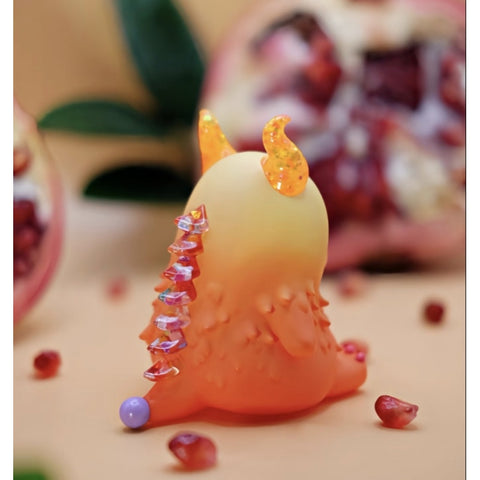 PUCKY Monster Beanie Pomegrante 2024 Limited Edition