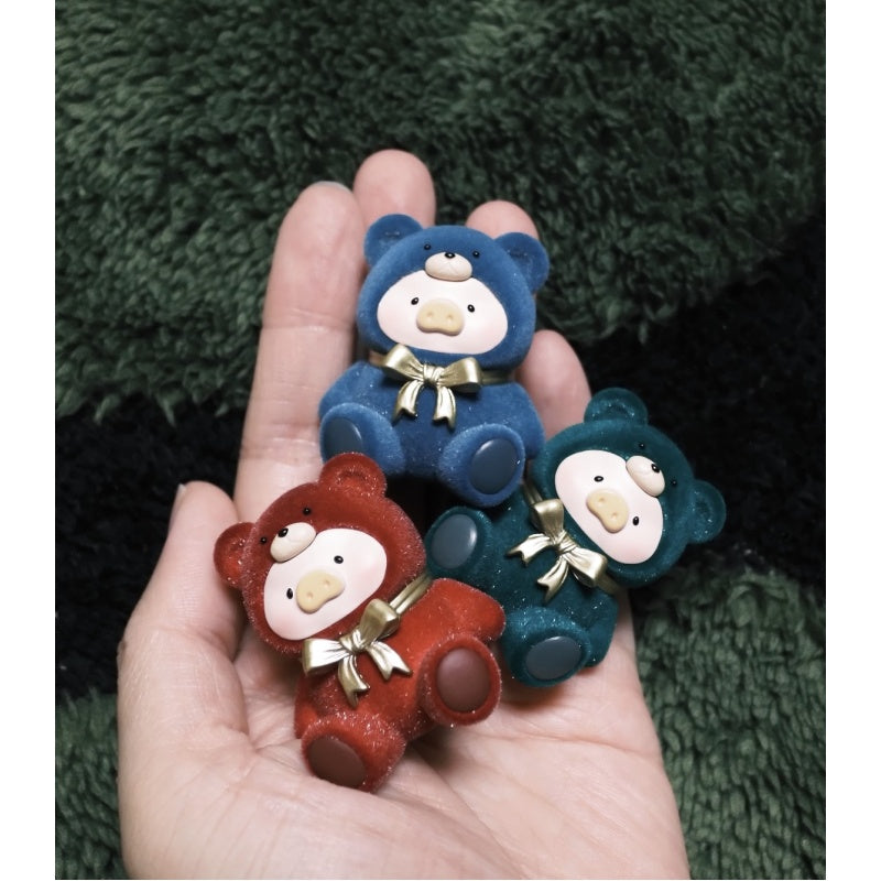 LuLu the Piggy Teddy Mini Winter Trio 2025 Limited Edition
