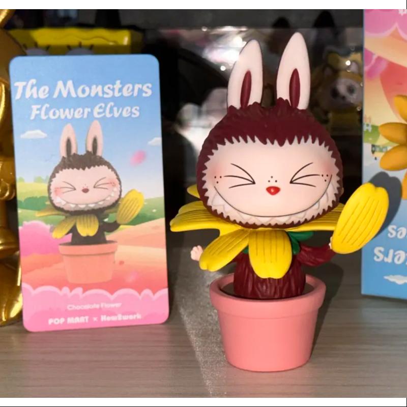 Labubu Fower Labubu The Monsters Flower Elves Series Chocolate Flower – TOYSEZ