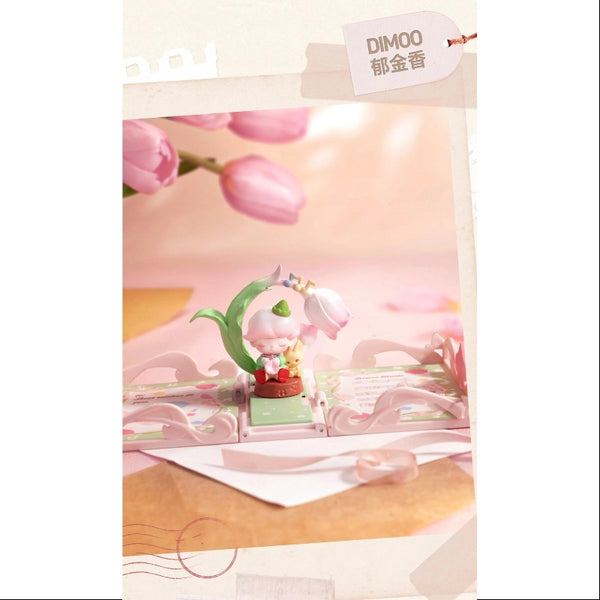 ぬいぐるみ・マスコット Gift For You Greeting Card DIMOO Lotus DIMOO Pop Mart Gift For You Greeting Card Series Secret