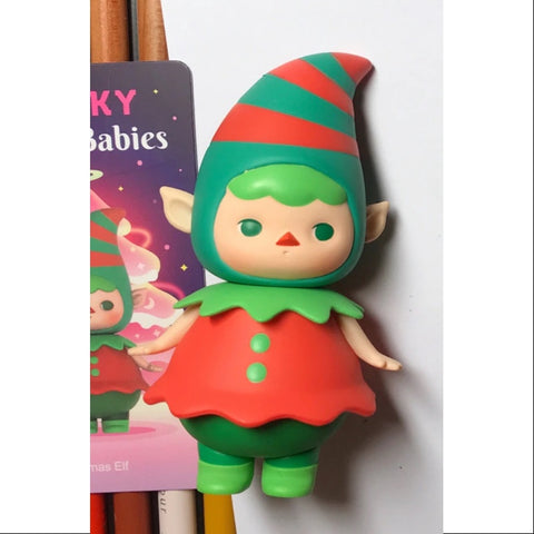 PUCKY Xmas Babies Series Whole Set Opened
