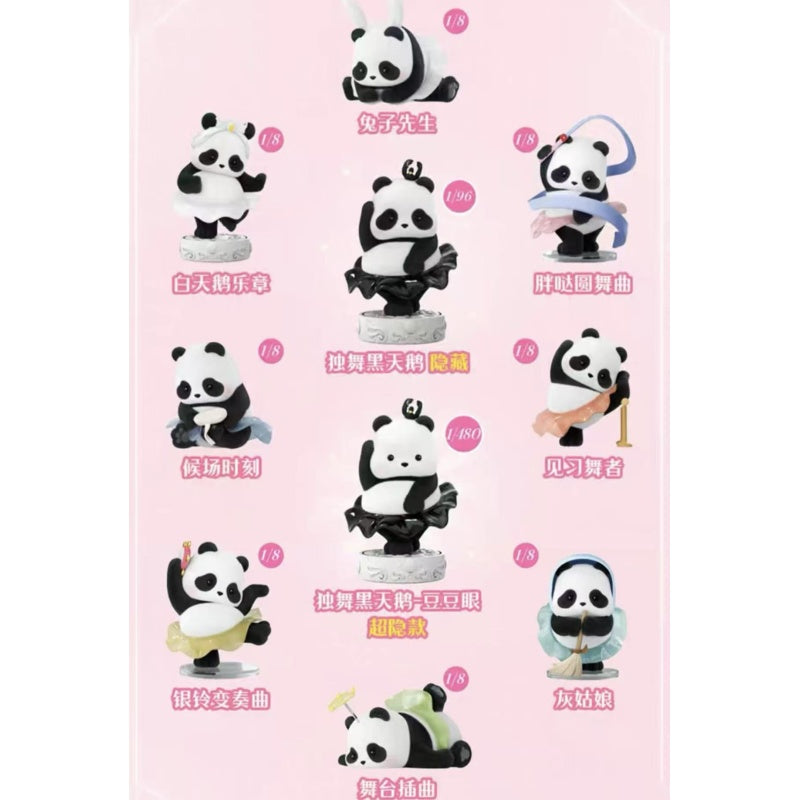 Panda Roll Ballet Performance Blind Box Series: Whole Set (Brand New With Plastic)
