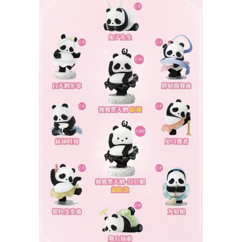 Panda Roll Ballet Performance Blind Box Series: Whole Set (Brand New With Plastic)