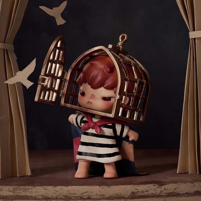 Hirono Tamed Wildgrass Blind Box Series: Caged Bird (Confirmed Style)