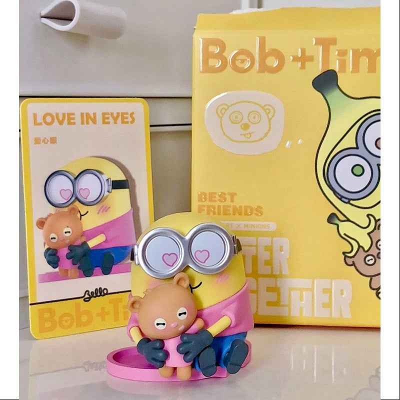 Minions Bob + Tim Better Together Series Love in Eyes