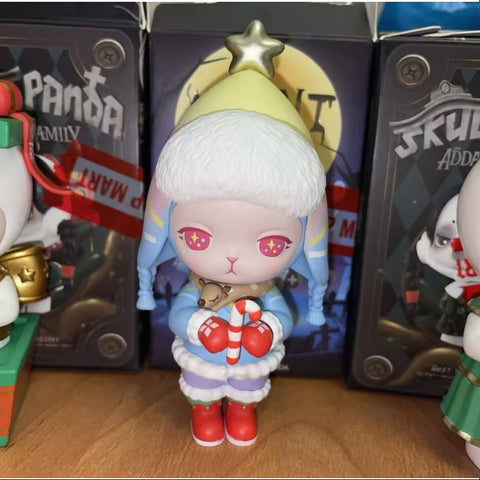 Bunny 2019 Merry Christmas Series Blue Pine Tree