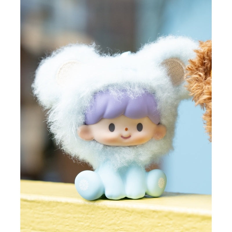 zZoton Little Countryside Joys Mini Blind Box Series: Dreamy Snow Mouse (Confirmed Style)