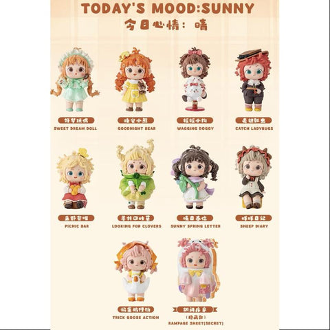 Fur Fur Today's Mood Sunny Series Whole Set Brand New With Plastic